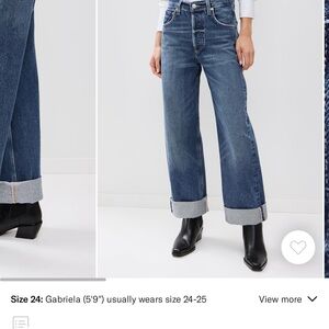 Citizens of Humanity Ayla baggy jeans